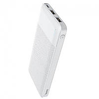 Зовнішній акумулятор Power Bank Hoco J72 Easy travel 10000 mAh White