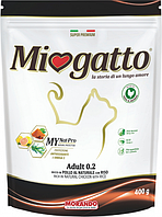 Сухой корм для взрослых котов Morando Miogatto Adult с курицей и рисом 400 г
