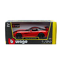 Автомодель металева 1:24 DODGE VIPER SRT10 ACR 18-22114 BBURAGO 2 види помаранч-чорний/червоно