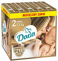 Подгузники детские Dada Extra Care 2 (3-6 кг) 215 шт