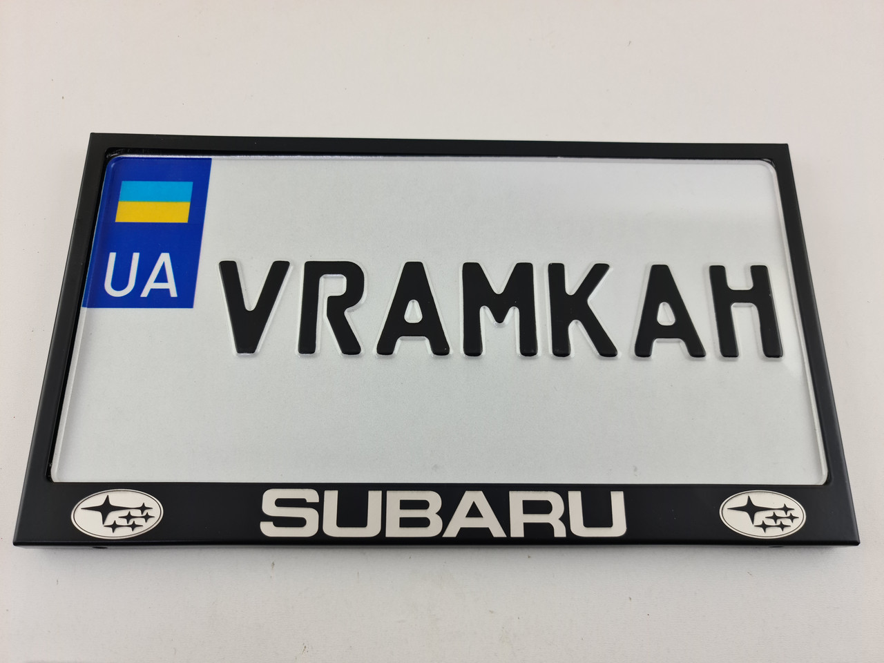 Номерна рамка для авто Subaru black, рамка під американський номер
