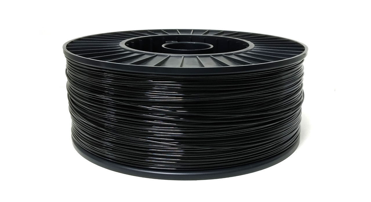 Нитка PETG (CoPET, ПЕТГ) пластик для 3D друку, Чорний (1.75 мм/3 кг)