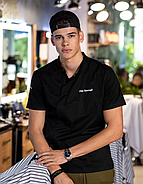 Кітель з вашим Логотипом Hobart 160 Чорний/Білий, фото 4