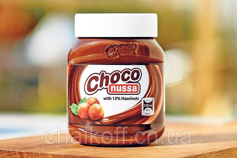 Шоколадно-ореховая паста Choco Nussa (13% фундука) 750 г - фото 3 - id-p307539330