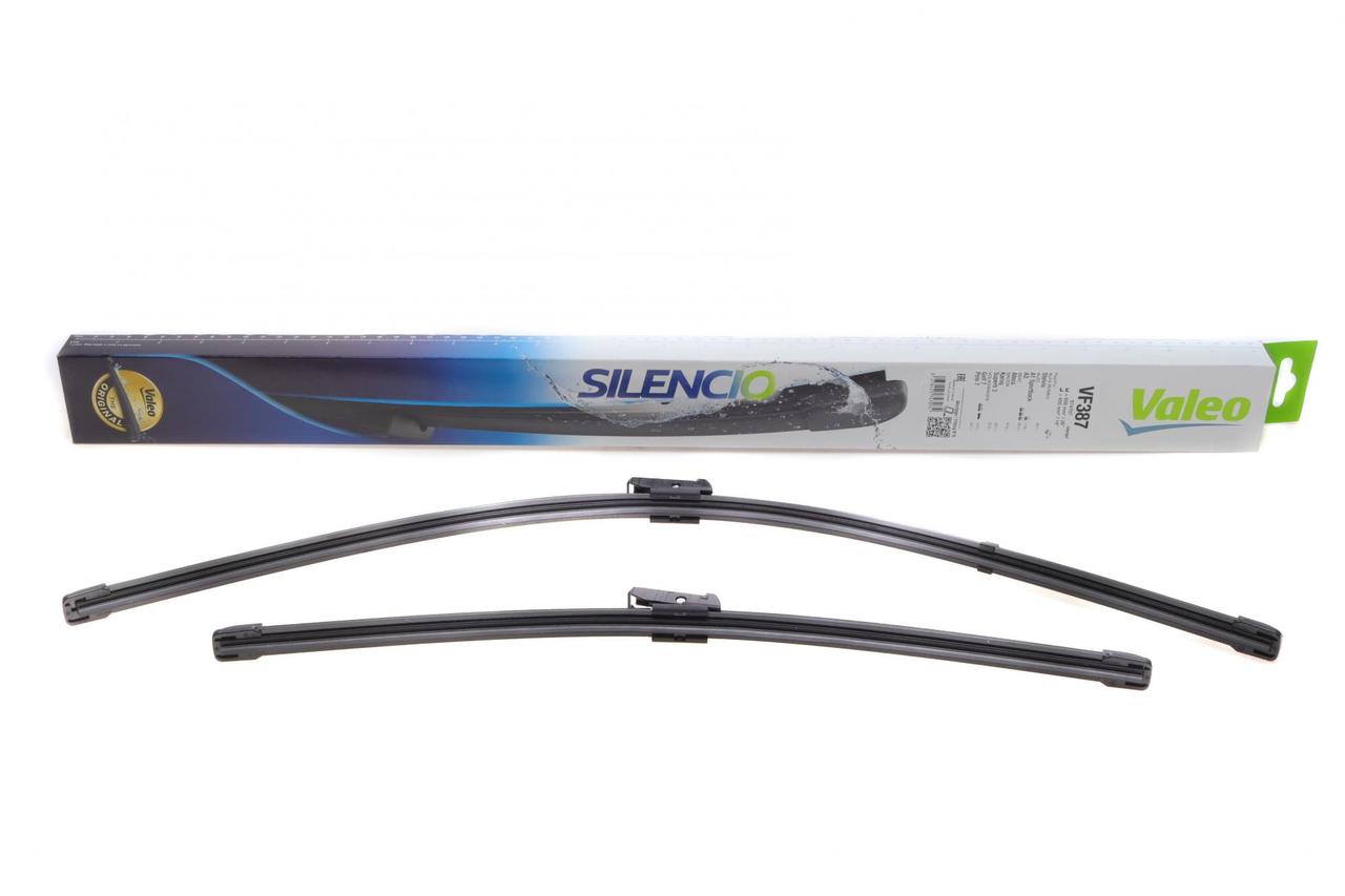 Щітки склоочисника (безкаркасні) Valeo VW Golf VII, Audi A3, Skoda Superb (2012-) (650/450мм), фото 1