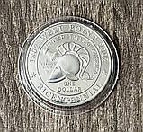 Срібна монета США 1 долар 2002 р. Вест Поїнт, фото 3