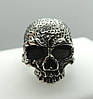 Чоловічий модний перстень череп у стилі панк, скелет череп із титанової сталі преміум якості виріб, розмір 21, фото 9