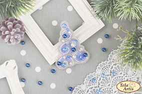 Набір для створення броші Б-221 Морозяна ялинка Тела Артіс