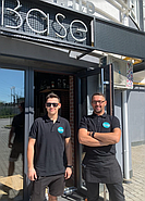 Футболка поло чоловіча Чорна M, фото 7