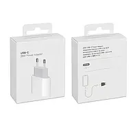 Быстрая зарядка для Apple 20W USB-C Power Adapter iPhone/iPad USB-C