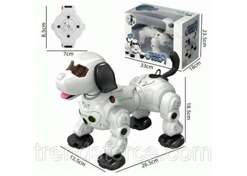 Собака робот 777-602 интерактивная игрушка на пульте в виде часов 205720 - фото 2 - id-p1719141091