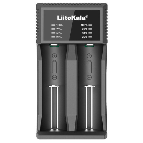 Універсальний зарядний пристрій Liitokala Lii-C2 — для Li-ion/Ni-Mh/Ni-Cd акумуляторів