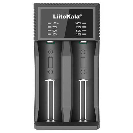 Універсальний зарядний пристрій Liitokala Lii-C2 — для Li-ion/Ni-Mh/Ni-Cd акумуляторів, фото 1