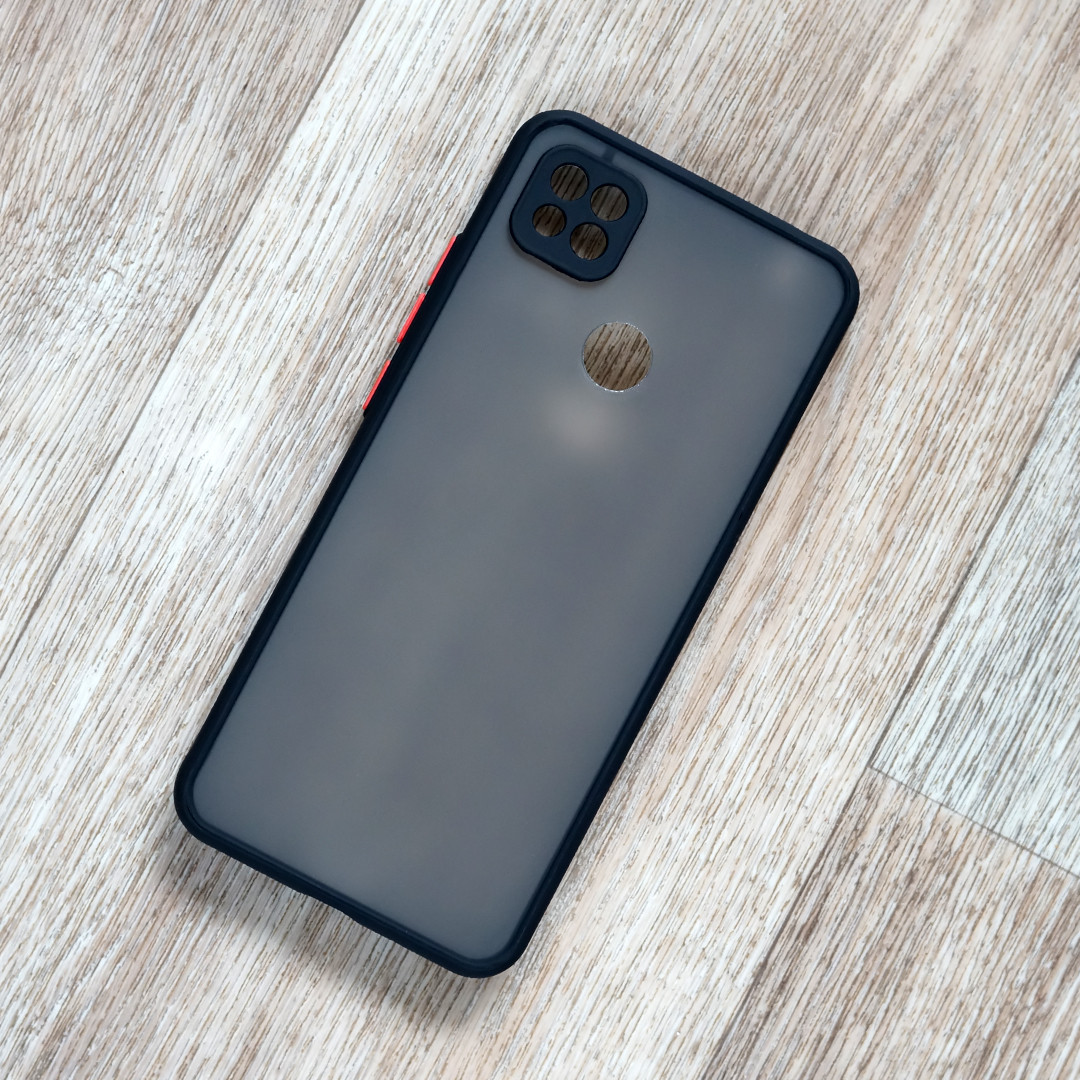 Матовий чохол Totu Case для Xiaomi Redmi 9C | TPU + PC | чорний