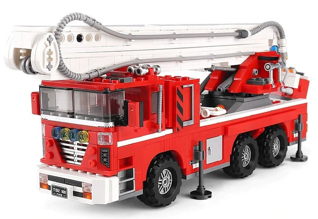 Якісні конструктори пожежна машина Якісні конструктори пожежні машини