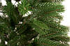Лита штучна ялинка Буковельська 230 см Ялинка розбірна пластик новорічна класична Зелена, фото 4