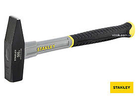 Молоток слюсарний STANLEY "Fiberglass" DIN, зі скловолоконною прогумованою ручкою, m=500 г DW Baumar - Всегда