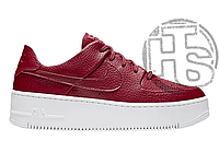 Женские кроссовки Nike Air Force 1 Sage Low Red White AR5339-602 38