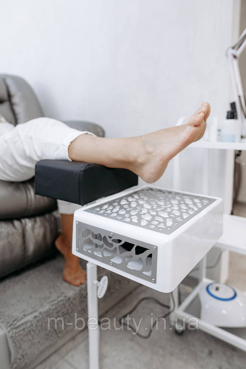 Потужна витяжка для педикюру Air Max Panther педикюрна витяжка на стійці з фільтром НЕРА, фото 1