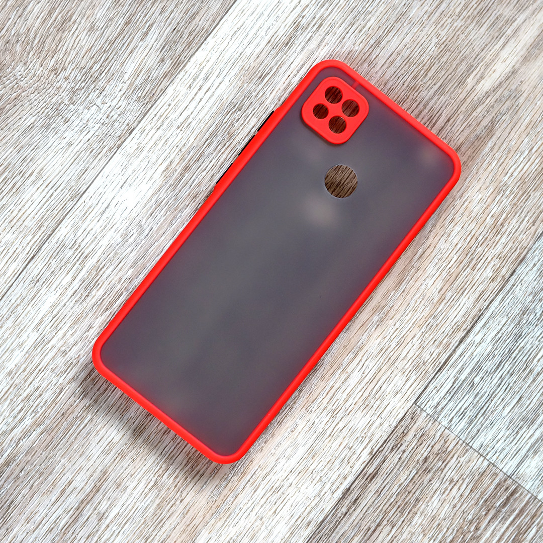 Матовий чохол Totu Case для Xiaomi Redmi 9C | TPU + PC | червоний