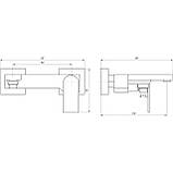 Змішувач для ванни TOPAZ SARDINIA TS 08118-H19 Baumar - Завжди Вчасно, фото 4