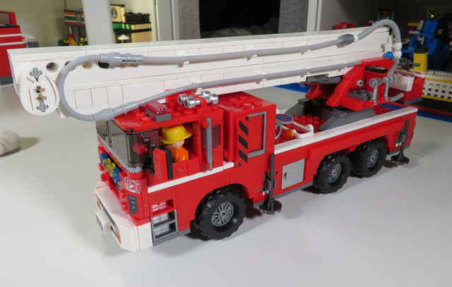 Конструктор рятувальна техніка Конструктор великий пожежний автомобіль