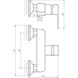 Змішувач для душу Globus Lux Milano GLM-0105N Baumar - Завжди Вчасно, фото 5