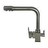 Змішувач для кухні під осмос Globus Lux LAZER GLLR-0100-8-STSTEEL Baumar - Завжди Вчасно, фото 2