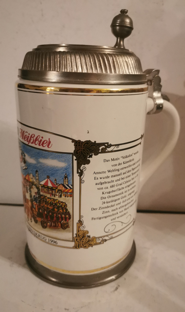 Колекційний порцеляновий пивний келих Rastal