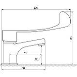 Змішувач для умивальника TOPAZ CLINIC TCL-15011 Baumar - Завжди Вчасно, фото 6