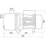 Насос відцентровий Optima JET 80S 0,8кВт нержавійка Baumar - Завжди Вчасно, фото 7