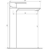 Змішувач для умивальника Globus Lux Milano GLM-201-BB Baumar - Завжди Вчасно, фото 5
