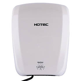 Сушарка для рук HOTEC 11.231 ABS White сенсорна, корпус пластик білий (220В ,1800Вт) Baumar - Завжди Вчасно