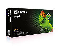 Надміцні нітрилові рукавички POWERGRIP GREEN (GOGRIP) XXL