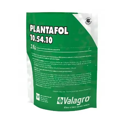 Плантафол NPK 10-54-10, 1 кг — водорозчинне добриво для цвітіння і бутонізації, фото 2