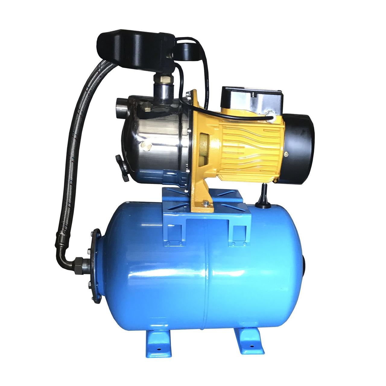 Насосна станція Optima JET150S-24 1,3кВт нержавійка на гребінці Baumar - Завжди Вчасно, фото 1