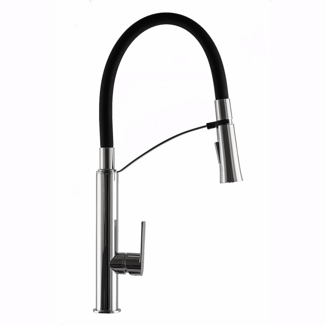 Змішувач для кухні TOPAZ BARTS TB 8817-H18, Шланги TAQ-M0855 Baumar - Завжди Вчасно, фото 1