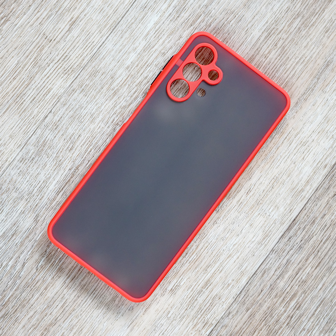 Матовий чохол Totu Case для Samsung Galaxy A13 (sm-a135) | TPU + PC | червоний