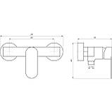 Змішувач для душа TOPAZ BARTS TB 07705-H36 Baumar - Завжди Вчасно, фото 5