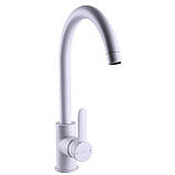 Змішувач для кухні TOPAZ CORSICA TC 8809-H48-W-S Baumar - Завжди Вчасно, фото 2