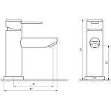Змішувач для умивальника Globus Lux WIEN SBT2-101 Baumar - Завжди Вчасно, фото 5