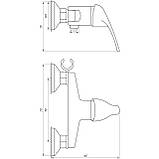 Змішувач гігієнічний Globus Lux SOLLY GLSO-0206N Baumar - Завжди Вчасно, фото 4