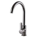 Змішувач для кухні TOPAZ CORSICA TC 8809-H48-GB- cartridge D35 шланги TAQ-M1055, титан блиск PVD Baumar - Завжди Вчасно, фото 3