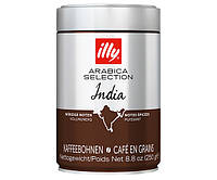 Кофе в зернах illy India 250 г Илли Индия 100% Арабика