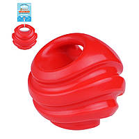 Іграшка для собак Bronzedog FLOAT плавальна Силовий м'яч 11 см червоний YT104276-А