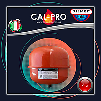Розширювальний бак 4 л. для системи опалення ZILMET CAL-PRO