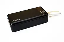 Зовнішній акумулятор Power Bank ACL PW-15 30000mAh /2xUSB/Type-C/Micro/ Black, фото 4
