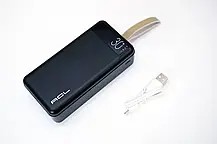 Зовнішній акумулятор Power Bank ACL PW-15 30000mAh /2xUSB/Type-C/Micro/ Black, фото 5
