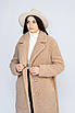 22174 Шуба тедді з еко-хутра бежева, фото 3