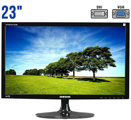 Монітор Б-клас Samsung SyncMaster S23A300B / 23" (1920x1080) TN / DVI, VGA, фото 2